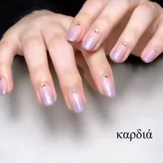 ネイル καρδιά -ｶﾙﾃﾞｨｱ-のネイルデザイン