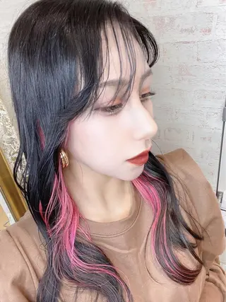 ロング カラー matiz マティス　表参道所属・💜アンブレラカラー 髪質改善　丸尾】のヘアスタイル