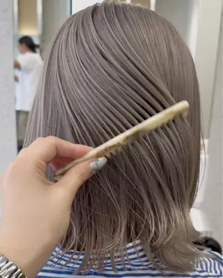 ミディアム GOAT_茅ヶ崎 キシ サクラのヘアスタイル