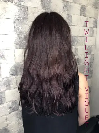 ロング カラー パーマ 美髪矯正 🌈髪質改善 山下のヘアスタイル