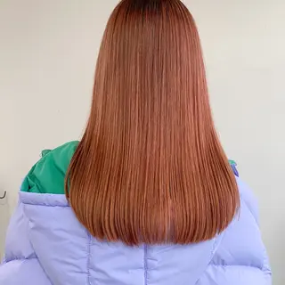 セミロング カラー 中屋恵美🎨 Designカラーのヘアスタイル