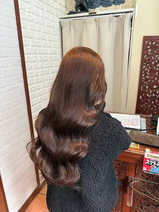 ロング ヘアアレンジ 水戸部 留愛のヘアスタイル