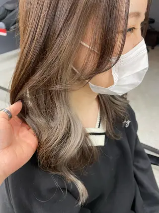 ミディアム ⚜️KIRIKA中野 HARADA👼🏻のヘアスタイル