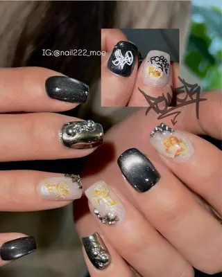 ネイル ⟡.*222⋰˚☆ MöEのネイルデザイン