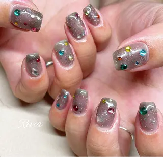 ネイル revia所属・ERI Nailistのネイルデザイン