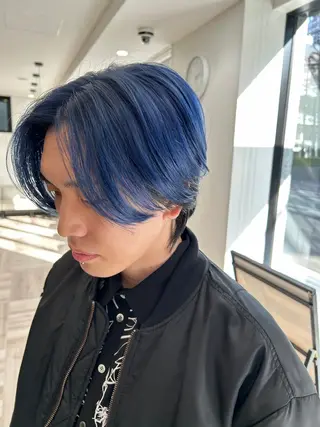 カラー メンズ 片山 仁のヘアスタイル