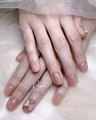 ネイル 長いだし/スカルプ/ パラシェルN.oneのネイルデザイン