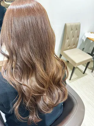ロング カラー ヘアアレンジ 遠藤 千陽のヘアスタイル