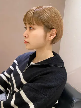 ショート 栗原 瑞稀のヘアスタイル