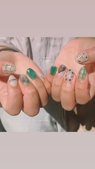 ネイル mana ☾のネイルデザイン