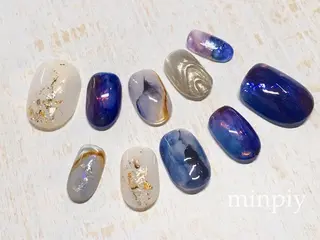 ネイル 𖡼 yumenoのネイルデザイン