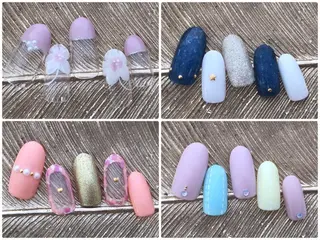 ネイル トップネイリスト Ribbon立川店のネイルデザイン