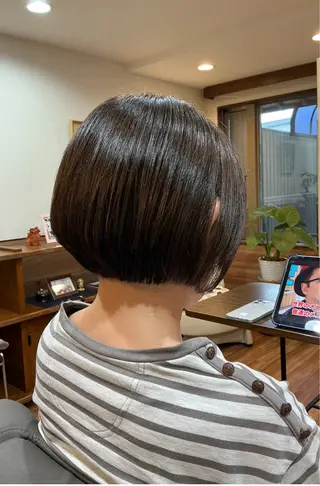 ショート Annon プライベートサロンのヘアスタイル