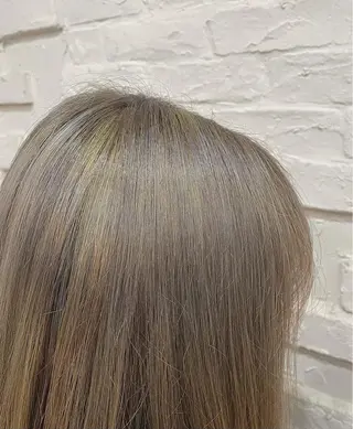 セミロング カラー 【ピンク/韓国ヘア/ ヘアセット】亜海のヘアスタイル