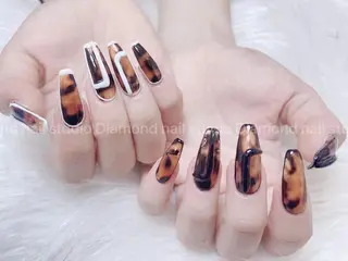 ロング DIAMOND 💦のネイルデザイン