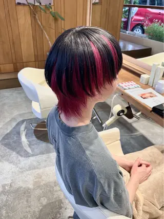 ショート カラー フラム所属・WATANABE MISAKIのヘアスタイル