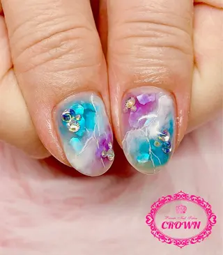 ネイル CROWN プライベートサロンのネイルデザイン