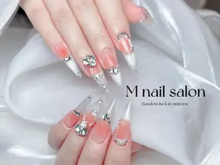 ネイル M🌷nail 長さだし専門店のネイルデザイン