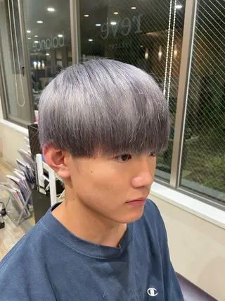 カラー メンズ 小林 純一郎のヘアスタイル