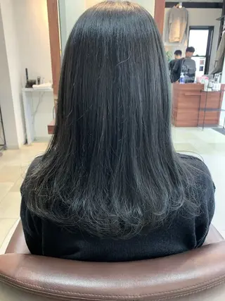 ロング カラー cadeau 前谷のヘアスタイル