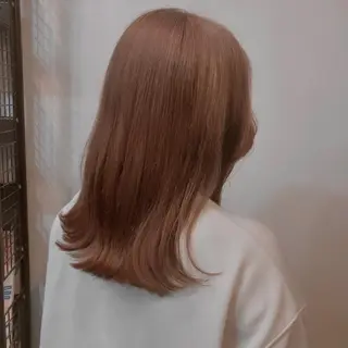 ミディアム カラー hair salon mtm所属・🕊mtm🫧梅田/ 定額制/透明感/艶髪のヘアスタイル