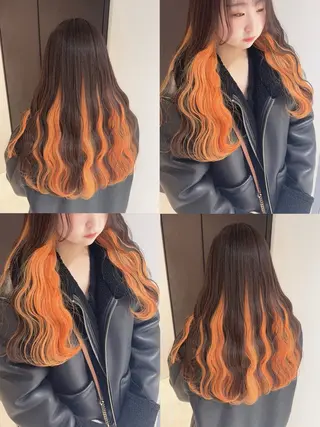 カラー 渋谷:インナーカラー ／🍒エリカ🍒のヘアスタイル