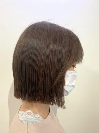 ミディアム 本場韓国ヘア特化 아이비/Aibiのヘアスタイル