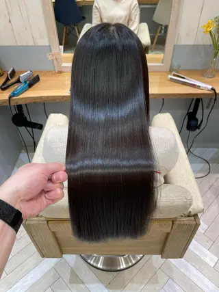 ロング カラー 新宿/髪質改善/ボブ 韓国レイヤー大重聖斗のヘアスタイル