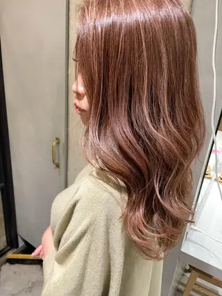 ロング カラー ハイライトが 得意なニキです😊のヘアスタイル