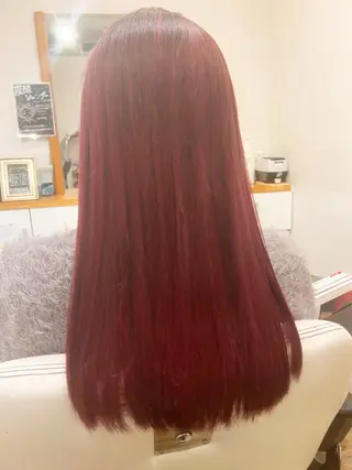 ロング アザマ　ヤスカツ _rosso 川口のヘアスタイル