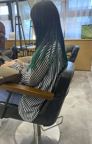 ロング カラー Emitas.柳通り店所属・山﨑 大暉【ダブルカラー】のヘアスタイル