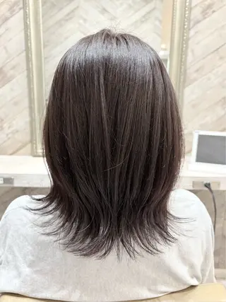 ミディアム カラー 🎠安藤 彩蘭🍬のヘアスタイル