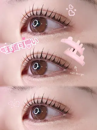 マツエク・マツパ eyelash /juri⭐︎のマツエク・マツパデザイン