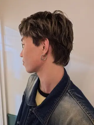 ショート カラー メンズ RIN／韓国ヘア レイヤーカットのヘアスタイル