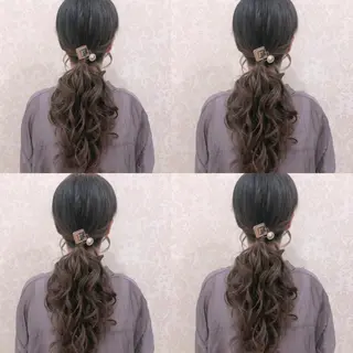 ロング ヘアアレンジ 🌷MAYU 🌷のヘアスタイル