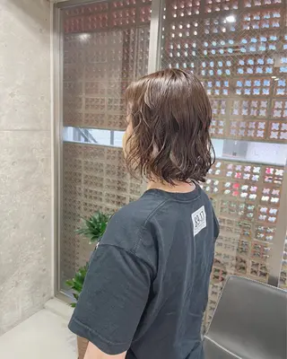 パーマ ボブパーマコテ巻き風 パーマNo1深江秀平のヘアスタイル