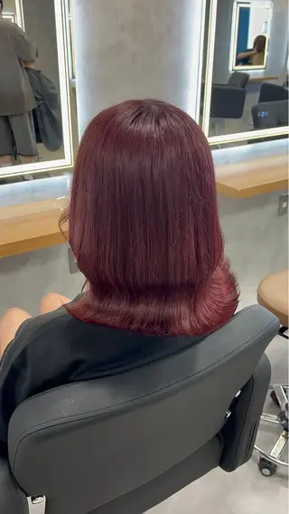 カラー 色落ち満足度No.1 YASUAKIのヘアスタイル