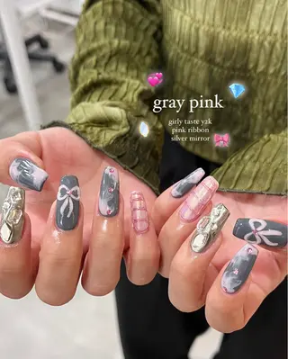 ネイル 🤎Two ERI🤎のネイルデザイン