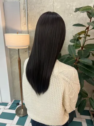 ロング AYAKA/名古屋/ 栄/ボブ/透明カラーのヘアスタイル