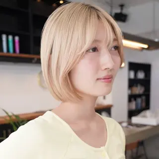 ショート i.+FERiCIA.所属・ボブ／アンニュイ 🌷しだひめな🌷のヘアスタイル