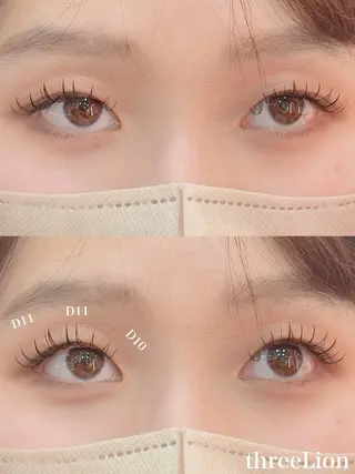 マツエク・マツパ threeLion ネイル&アイラッシュサロン所属・threeLion ネイル&アイラッシュのマツエク・マツパデザイン