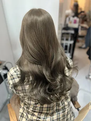 ロング カラー ヘアアレンジ ✨韓国/外国人風✨ 江原巧のヘアスタイル