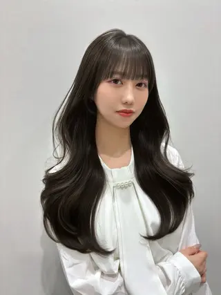 ロング カラー sho/ 名古屋/栄/韓国ヘアのヘアスタイル