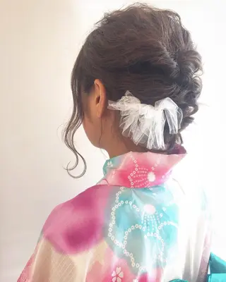 ヘアアレンジ 齋藤 咲のヘアスタイル