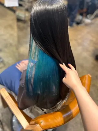 ロング カラー 艶髪/レイヤー 🦋MIYUUのヘアスタイル