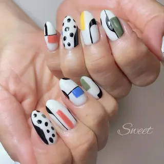 ネイル sweet 仲野陽子のネイルデザイン