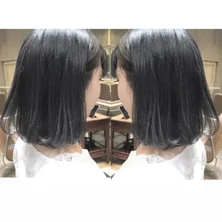 ミディアム カラー パーマ ヘアアレンジ メンズ ネイル マツエク・マツパ サロンドミルク 原宿のヘアスタイル