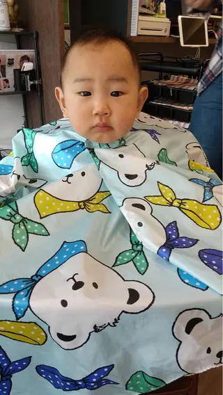 ショート キッズ 理容オクムラ所属・【メンズ専属スタイリ スト】奥村 篤史のヘアスタイル