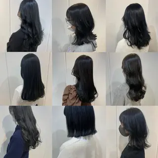 セミロング カラー Lolonois梅田 /Okazaki:)のヘアスタイル