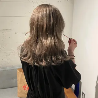 セミロング カラー 暖色カラー / rio🐏 / 目黒のヘアスタイル